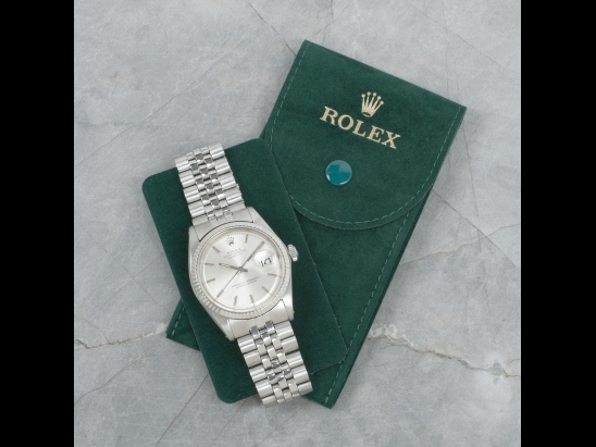 Rolex Datejust 36 Argento Jubilee Silver Lining Dial  Watch  1601 